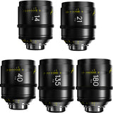 DZOFilm Arles 5 -lens KIT 14/21/40/135/180mm FF/VV -PL mount (Imperial) - in case