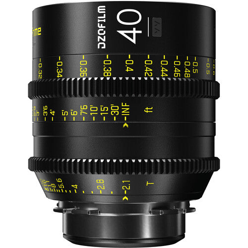 DZOFilm Vespid FF 40mm T2.1 PLマウント / EF DZOFilm Vespid 40mm FF/VV T2.1 Lens - PL&EF mount (Imperial) – Pro