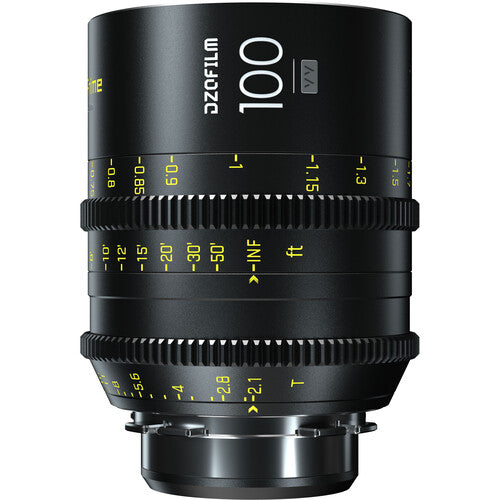 DZOFilm Vespid 100mm FF/VV T2.1 Lens - PL&EF mount (Imperial)