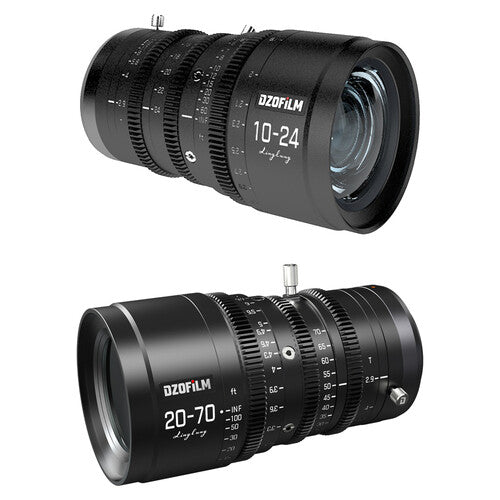 DZOFilm LingLung 2-lens KIT 10-24mm/ 20-70mm MFT T2.9 - MFT mount