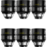 DZOFilm Vespid Prime II 6-lens KIT 18/24/35/50/85/105mm FF/VV - PL & EF Mount (Imperial) - in case