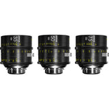DZOFilm Vespid Cyber 3-lens KIT 35/ 50/ 75mm FF/VV R2.1 - PL & EF mount (with lens data) - in case