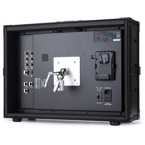 SWIT FM-215HDR21.5" FHD QLED, 1000nit HDR, 100% DCI-P3, 12G-SDI/HDMI, PBP/PIP, zero-latency, auto-calibration, flight case, VESA mount.