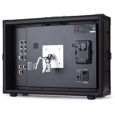 SWIT FM-215HDR21.5" FHD QLED, 1000nit HDR, 100% DCI-P3, 12G-SDI/HDMI, PBP/PIP, zero-latency, auto-calibration, flight case, VESA mount.