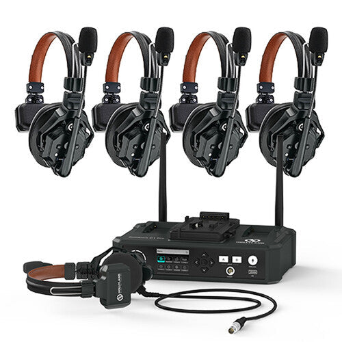 Hollyland Solidcom C1 Pro-5S Full-Duplex ENC Wireless Intercom System with 5 Headsets (1.9 GHz)