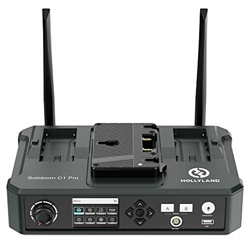 Hollyland Solidcom C1 Pro-5S Full-Duplex ENC Wireless Intercom System with 5 Headsets (1.9 GHz)