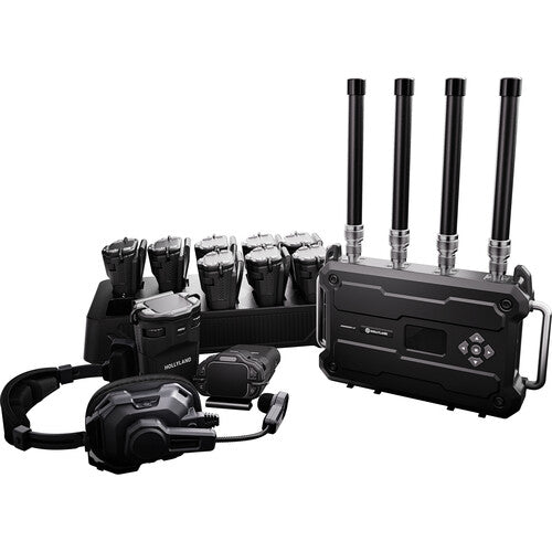 Hollyland Solidcom H1-10S 10-Person Noise-Cancelling Intercom System