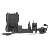 Hollyland Solidcom M1 Pro Full-Duplex Wireless Intercom System with 4 Beltpacks & Single-Ear Headsets (1.9 GHz)