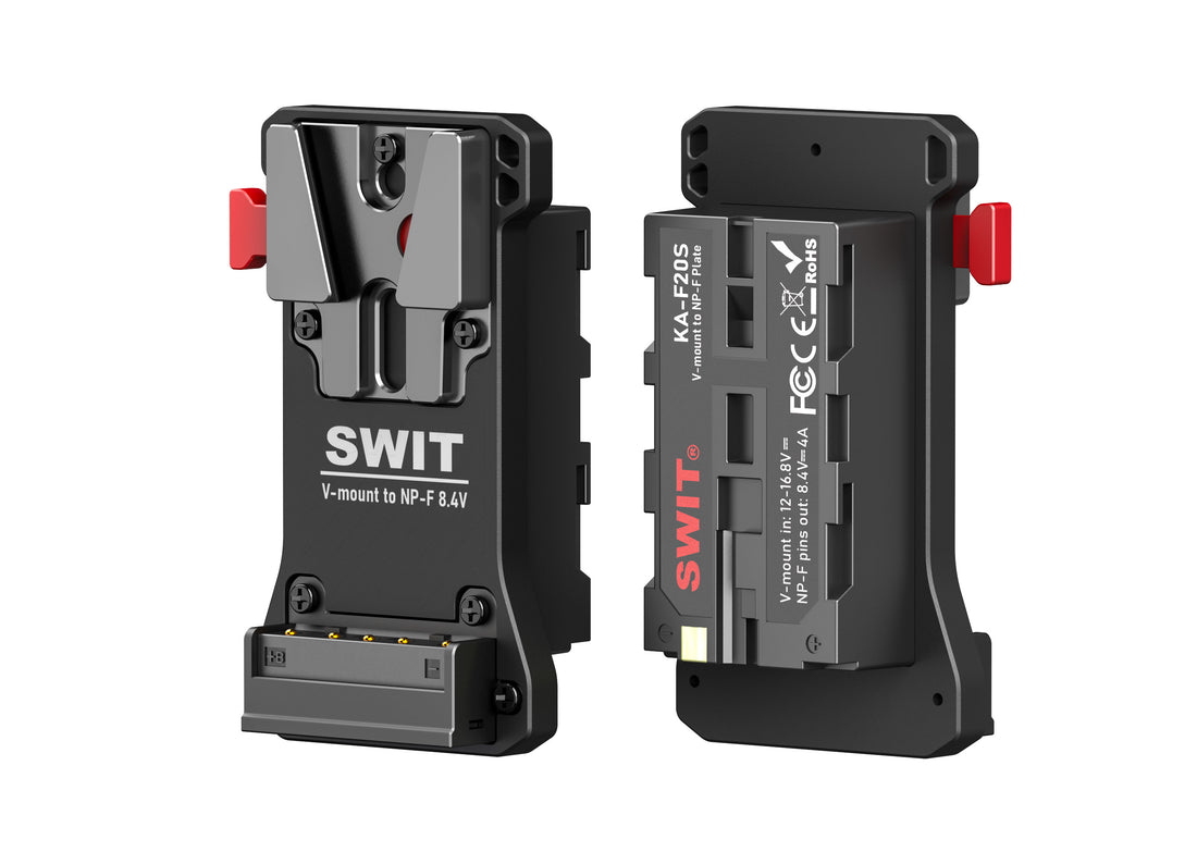 SWIT KA-F20S V-mount to NP-F Adapter Plate