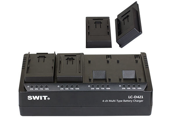 SWIT LC-D421 4-Channel Universal DV Charger
