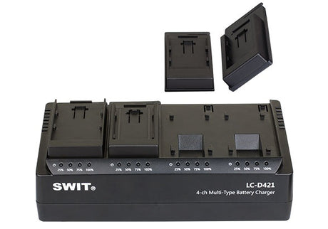 SWIT LC-D421 4-Channel Universal DV Charger