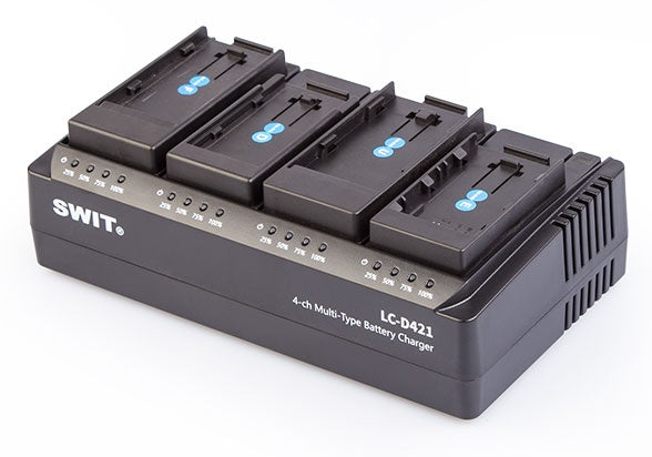 SWIT LC-D421 4-Channel Universal DV Charger