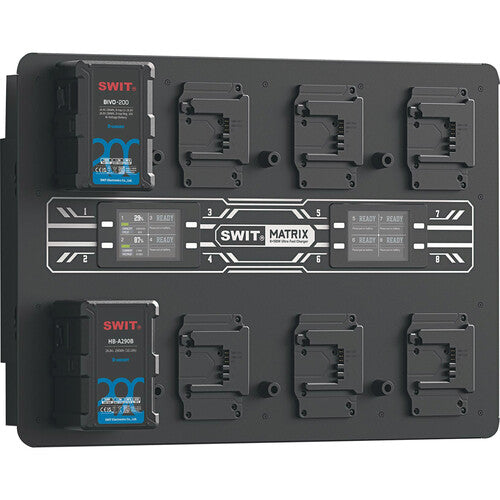 SWIT MATRIX-B8 8-Channel B-mount Ultra-Fast Charger