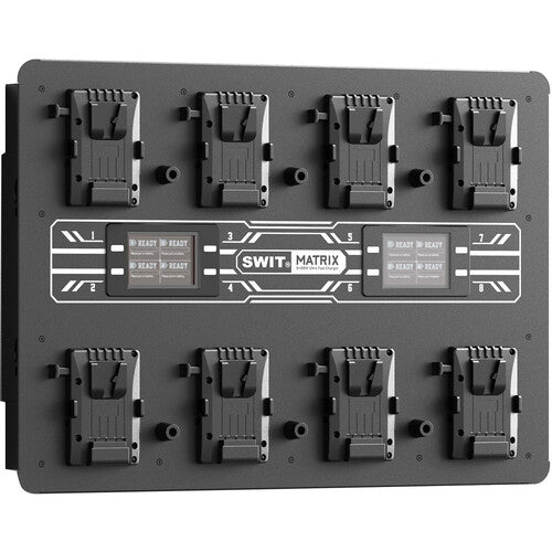 SWIT MATRIX-S8 8-Channel V-mount Ultra-Fast Charger