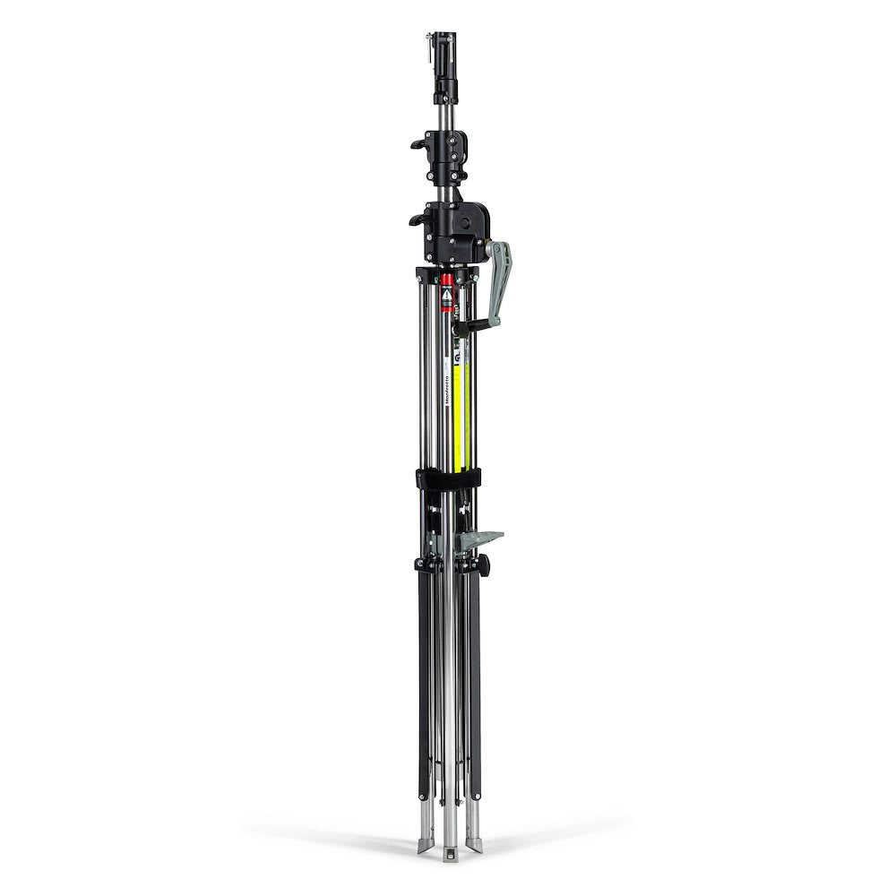 Manfrotto 087NW Wind-Up Stand with Safety Cable - Crank Overhead Lighting Stand