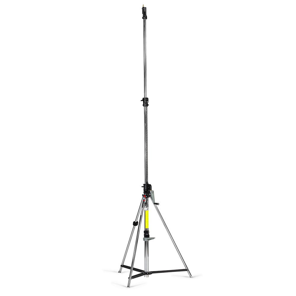 Manfrotto 087NW Wind-Up Stand with Safety Cable - Crank Overhead Lighting Stand