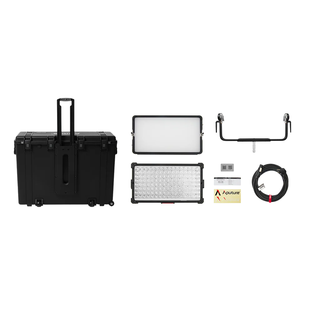 Aputure NOVA 9° 2x1 Tunable White LED Light Panel (Travel Kit)