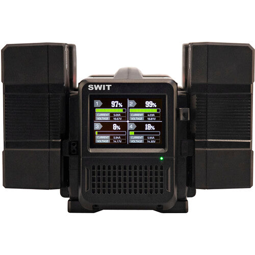 SWIT PC-P461S 4-Bay V-mount Fast Charger