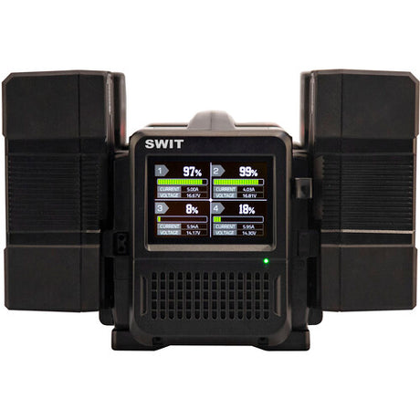 SWIT PC-P461S 4-Bay V-mount Fast Charger