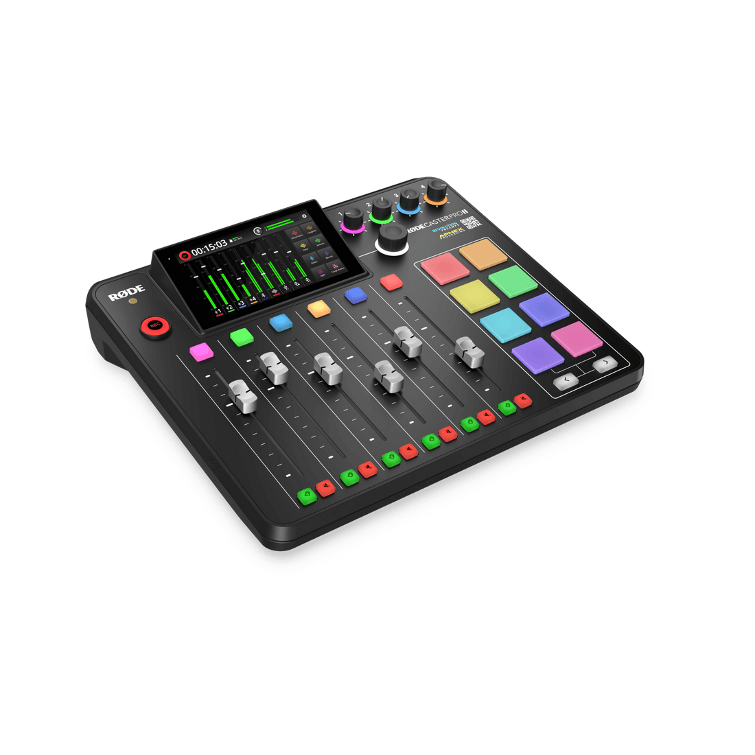 RØDE RODECaster Pro II Integrated Audio Production Studio (Black)