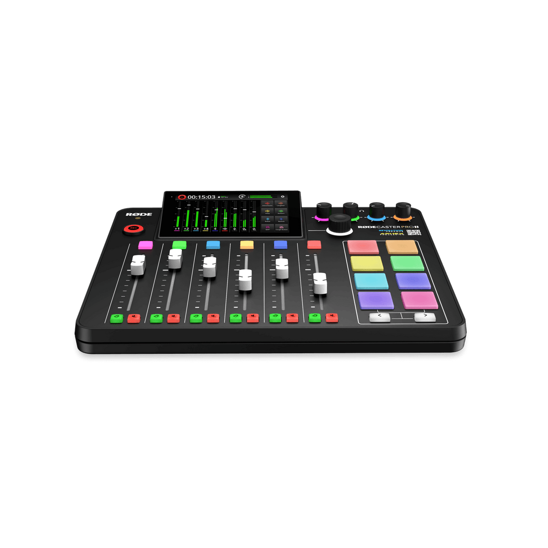 RØDE RODECaster Pro II Integrated Audio Production Studio (Black)
