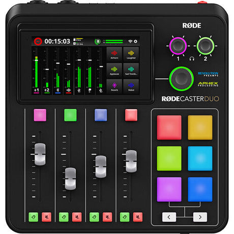 RØDE RODECaster Duo Integrated Audio Production Studio (Black)