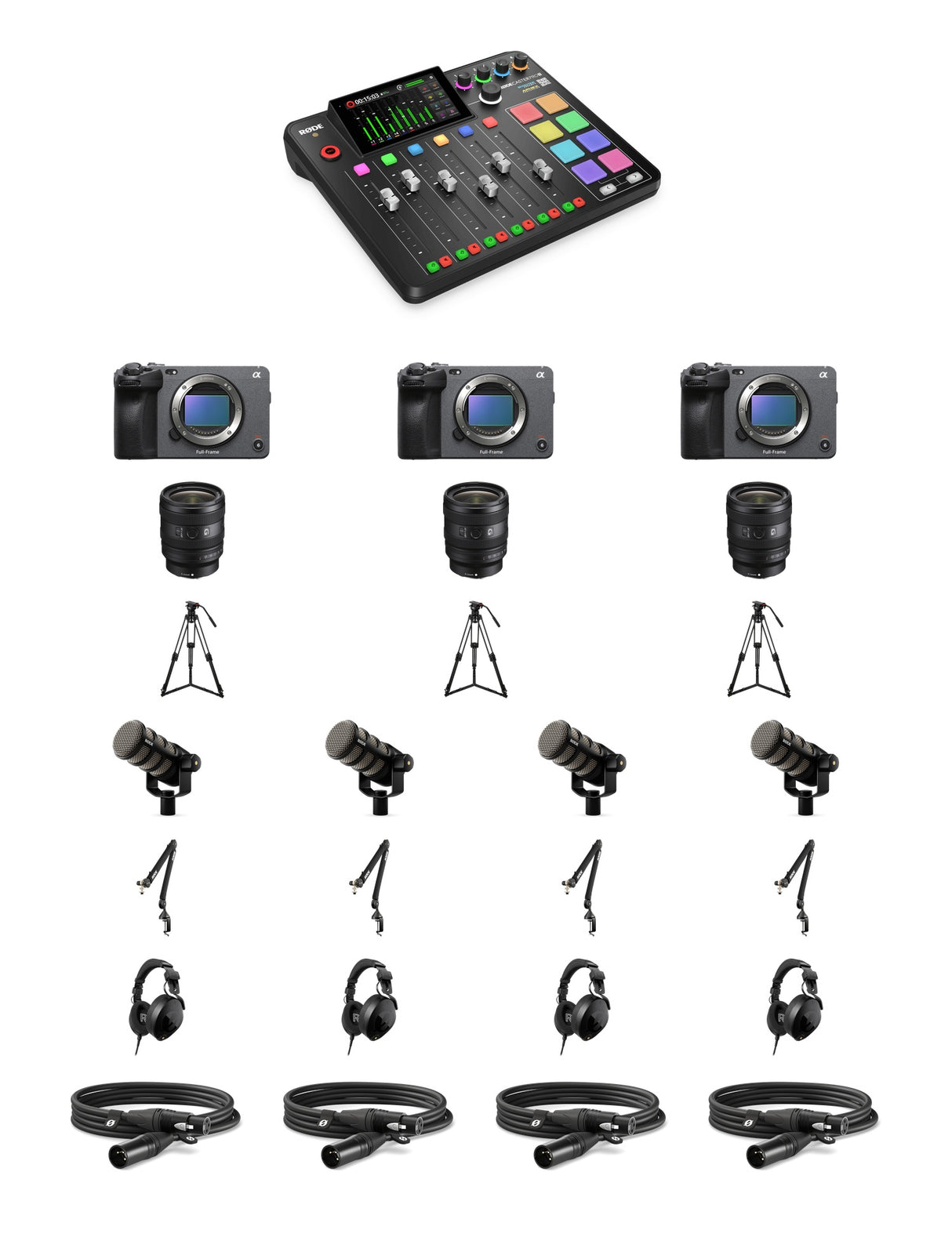 Sony FX3A Studio Podcast Bundle