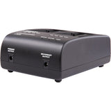 SWIT S-3602D2-ch Panasonic DV battery charger, 8.4V 1.8A per channel, DC output, LED indicators