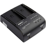 SWIT S-3602F2-ch Sony NP-F battery charger, 8.4V 2A per channel, DC output, LED indicators