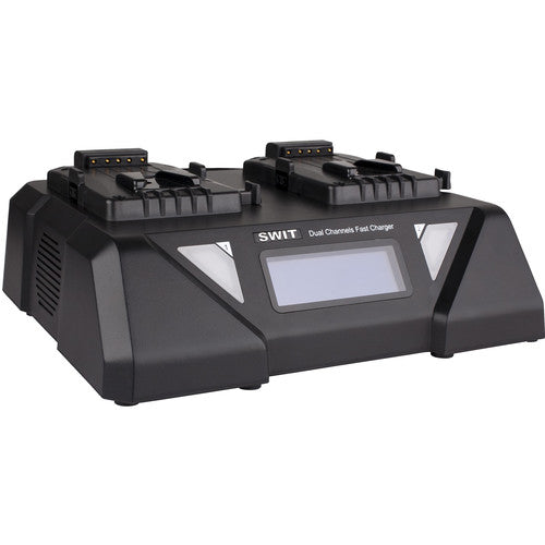 SWIT S-3812S 2-Channel V-mount Super-Fast Charger