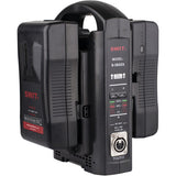 SWIT S-3822S2-ch V-mount fast charger, 16.8V, 3A per channel, LED indicators, 4-pin XLR DC output 15V/6A
