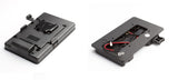 SWIT S-7000SV-mount battery plate, D-tap output, open-end wires, rear metal plate for installation