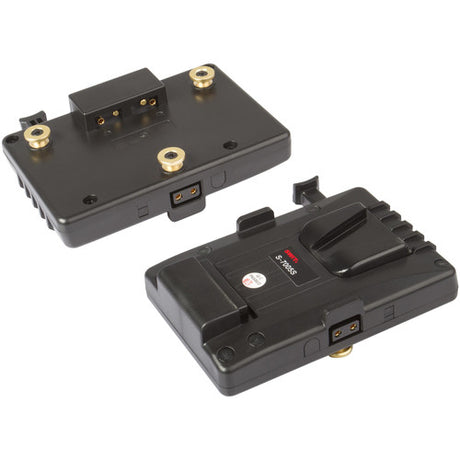 SWIT S-7005SV-mount to Gold-mount adaptor plate, D-tap output