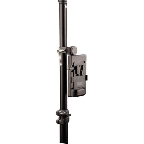 SWIT S-7200SV-Mount battery pate with 25-45mm C-stand clamp, and D-tap DC output