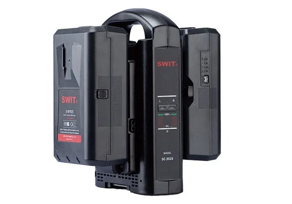 SWIT SC-302S 2-Channel V-mount Portable Charger