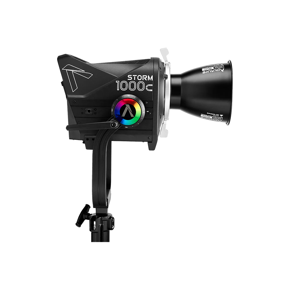 Aputure STORM 1000c BLAIR-CG LED Monolight with Wide Reflector
