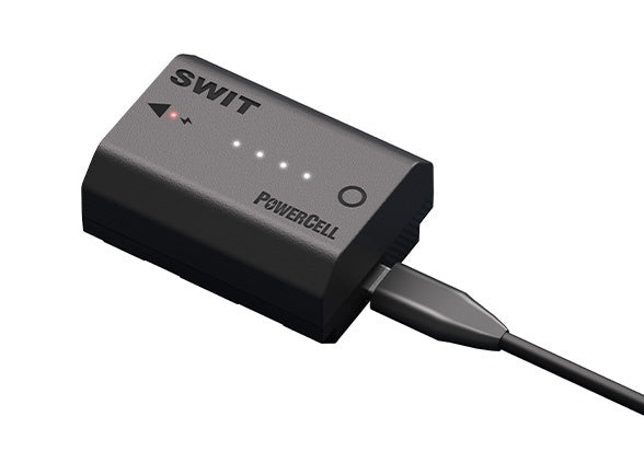 SWIT PowerCell NP-FZ100 USB-C camera battery for Sony mirrorless cameras