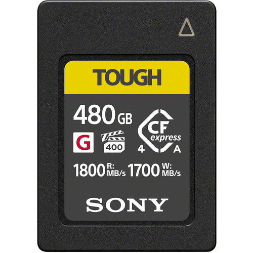 Sony CFexpress Type A 480GB TOUGH Memory Card (CEA-G480T)