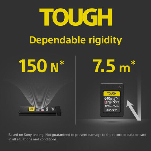 Sony CFexpress Type A 480GB TOUGH Memory Card (CEA-G480T)