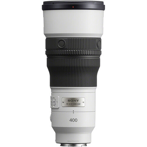 Sony FE 400mm f/4.5 GM OSS lens, E-mount rear