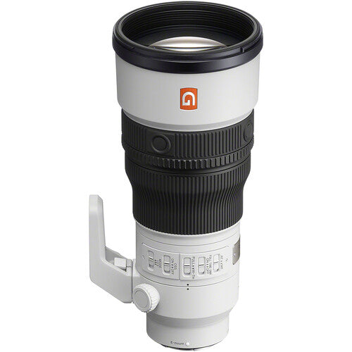 Sony FE 400mm f/4.5 GM OSS super-telephoto lens, side view