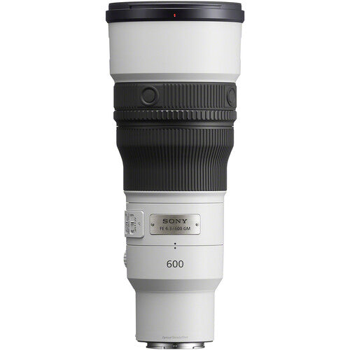 Sony FE 600mm f/6.3 GM OSS lens, E-mount rear