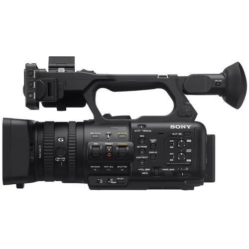 Sony HXR-NX800 4K NXCAM Camcorder side view