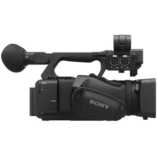 Sony HXR-NX800 4K NXCAM Camcorder rear view