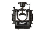 SWIT TD-R230S48V 750W light-stand power adaptor, 2 high-voltage V-mount batteries, dual XLR and SpeakON outputs, balanced and mountable