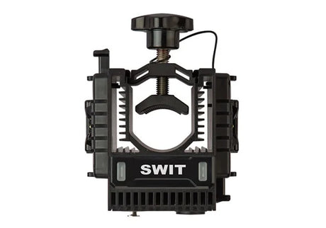 SWIT TD-R230S48V 750W light-stand power adaptor, 2 high-voltage V-mount batteries, dual XLR and SpeakON outputs, balanced and mountable