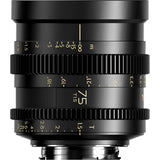 Thypoch Full-frame cine Lens  Simera-C 75mm T1.5 (M mount)