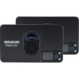 amaran Pano 60c RGBWW LED Panel 2-Light Kit (Charcoal)