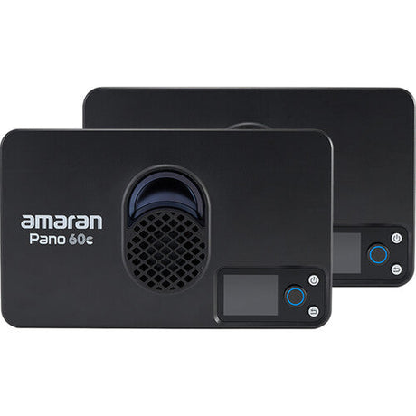 amaran Pano 60c RGBWW LED Panel 2-Light Kit, charcoal