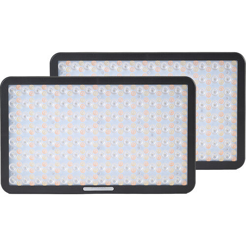 amaran Pano 60c 2-Light Kit charcoal, two panels